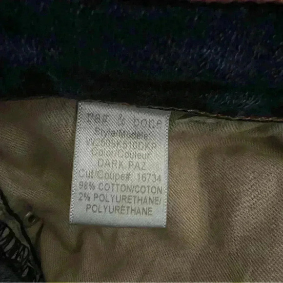 Rag & Bone Heritage Slim Fit High Rise Cigarette Vintage Jean in Dark Paz - Picture 11 of 11